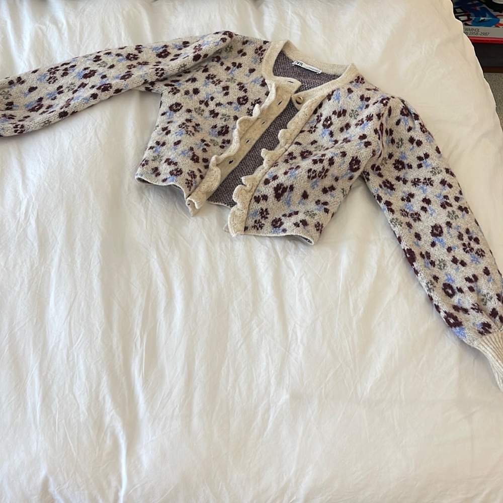 Zara wool cardigan